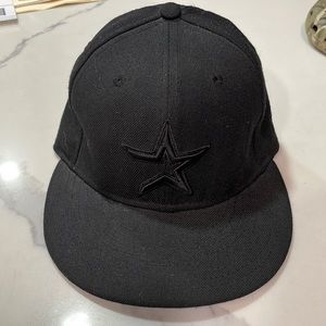 Houston Astros all black hat